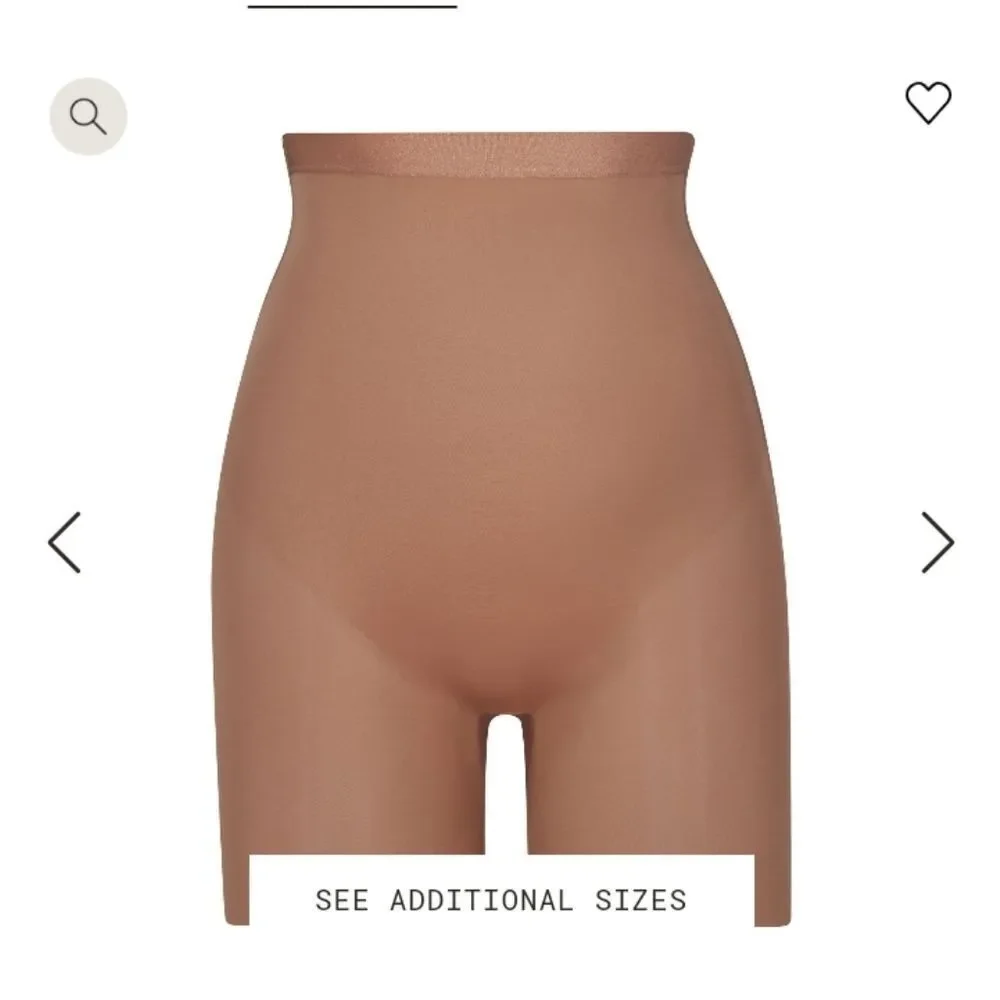 Skims Simply Bare Low Back Short in color Bronze. Size 3X NWT - Picture 3 of 6